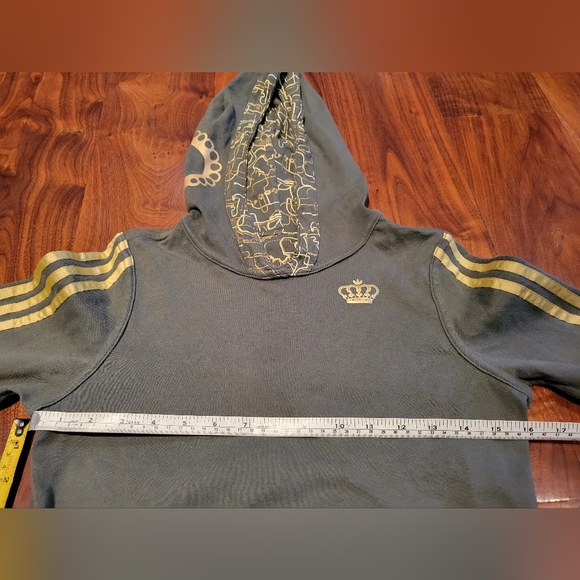 Adidas reversible vintage hoodie small - Picture 5 of 7